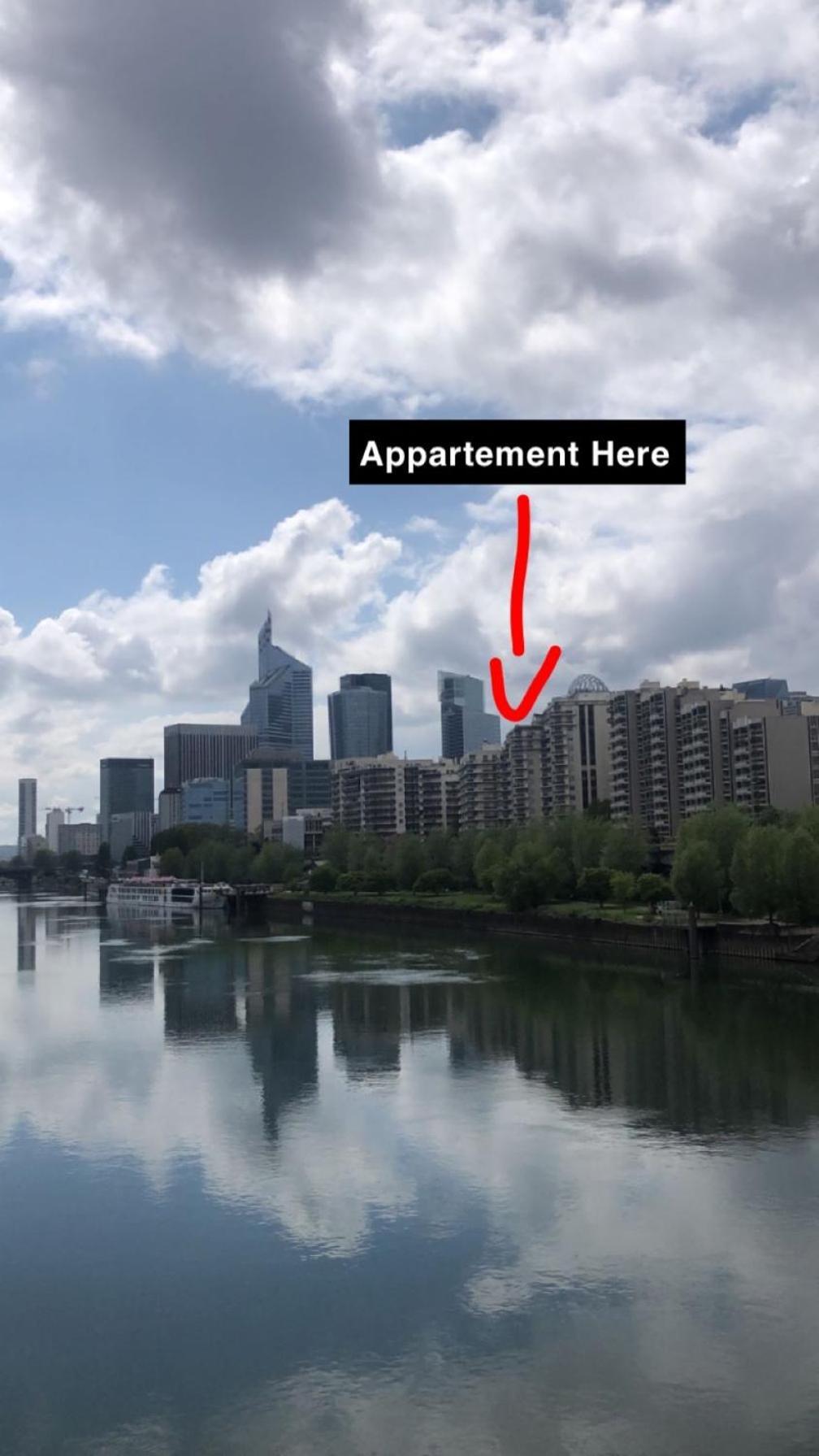 Appartement 85M2 La Defense, Free Parking,Balcony Courbevoie Exterior photo